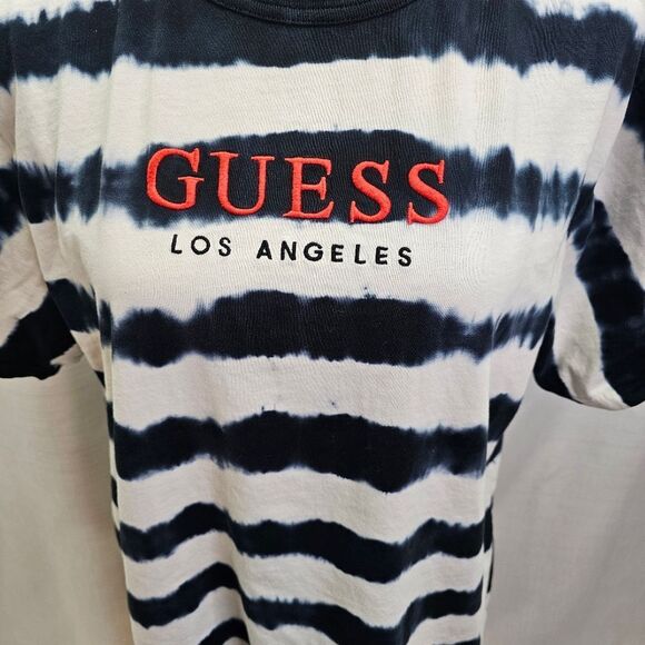 Guess Originals Tie Dye Logo Tee Size Small - Picture 5 of 10